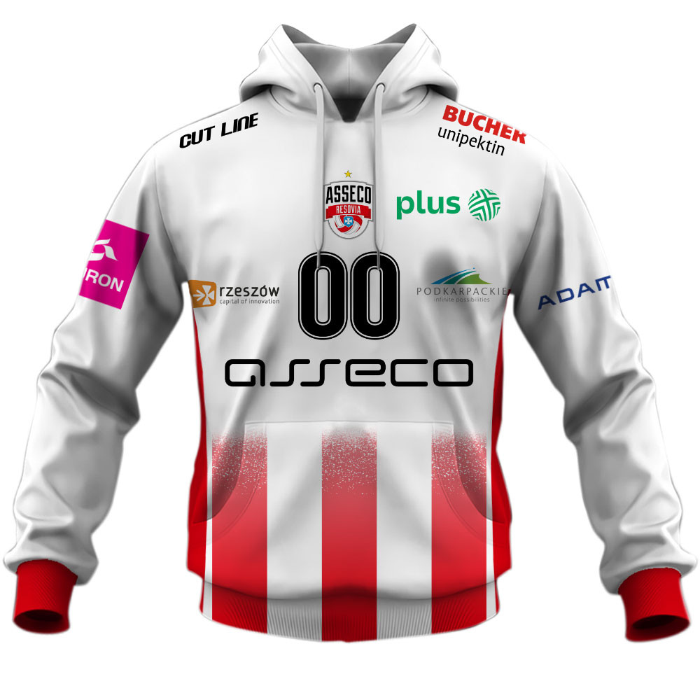 Resovia PlusLiga Volleyball Home Jersey Style Shirts