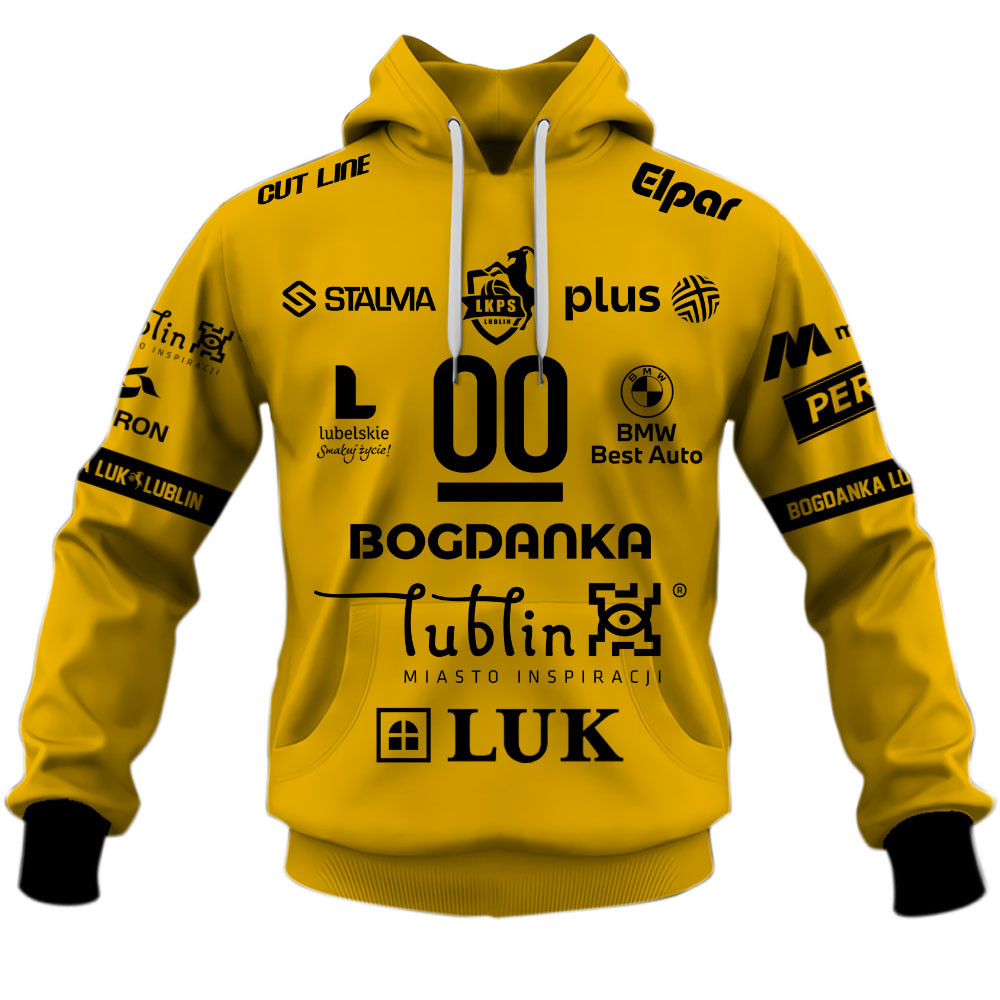 LKPS Lublin PlusLiga Volleyball Home Jersey Style Shirts