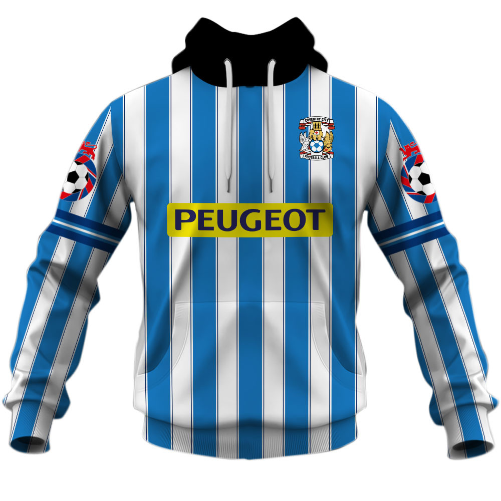 Coventry City 9091 Home Jersey Style Shirts