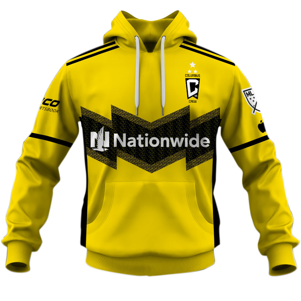 Columbus Crew ( MLS ) Home Jersey Style Shirts