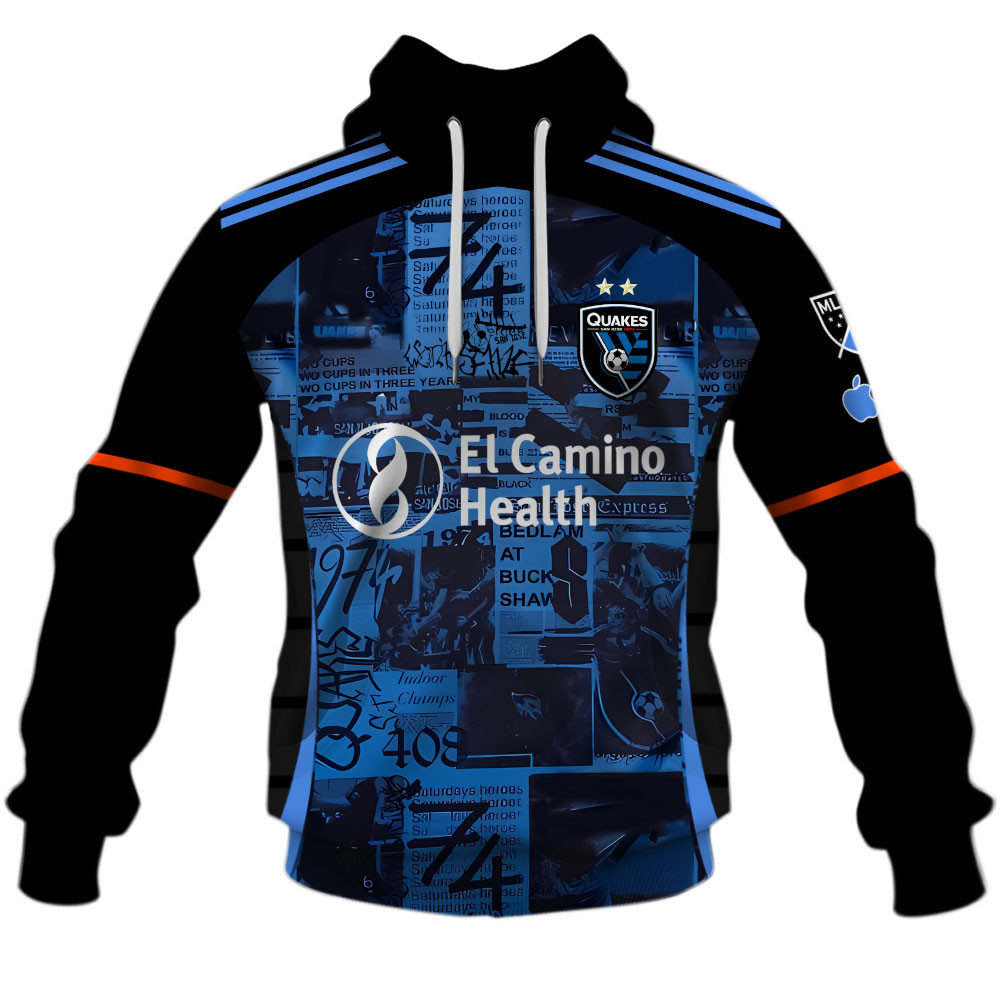 San Jose Earthquakes ( MLS ) Home Jersey Style Shirts