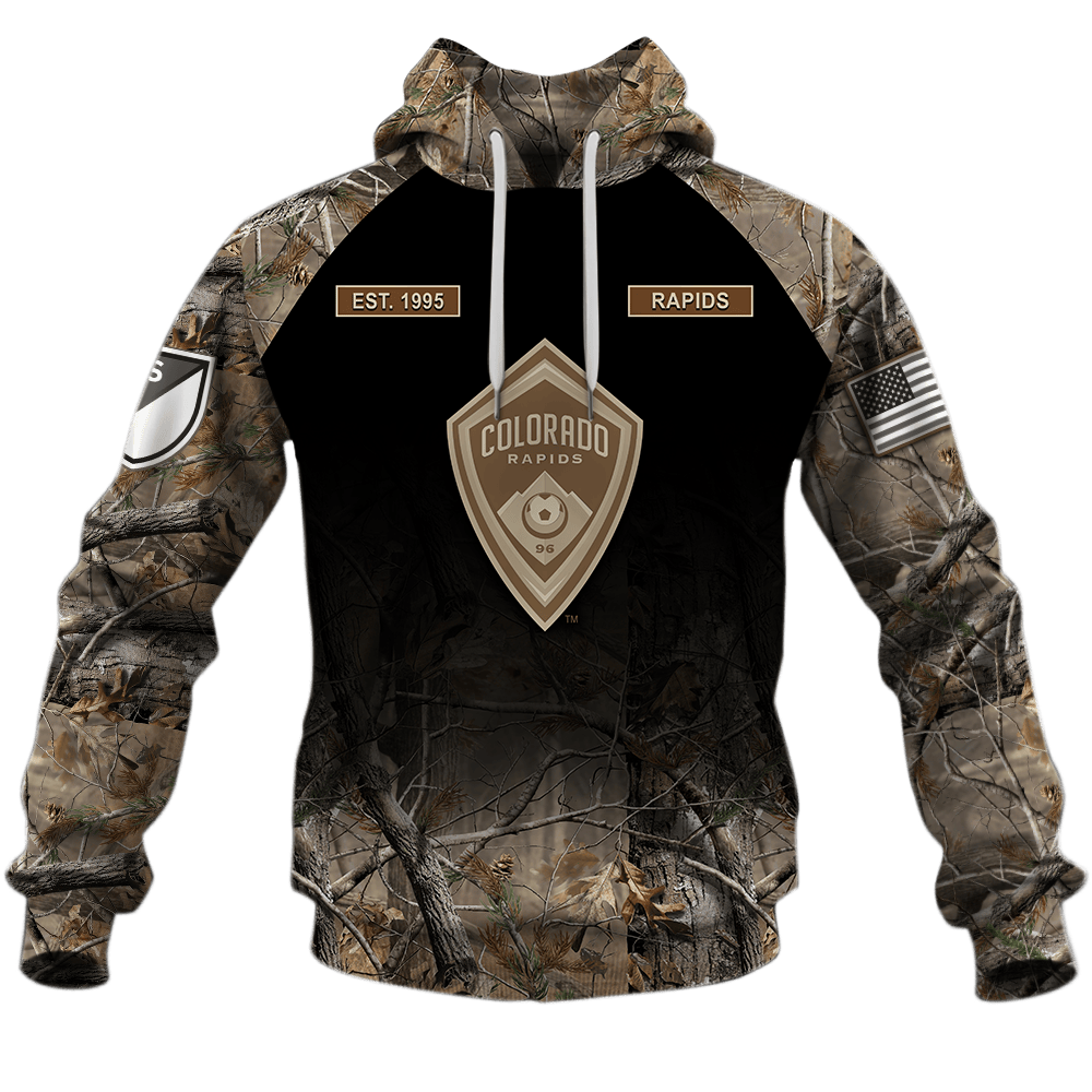 Colorado Rapids ( MLS ) Hunting Camo Shirts