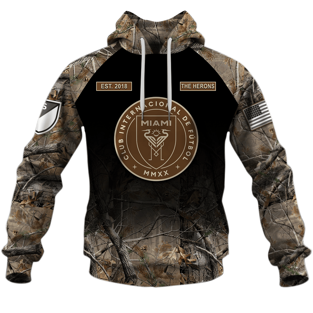 Inter Miami CF ( MLS ) Hunting Camo Shirts
