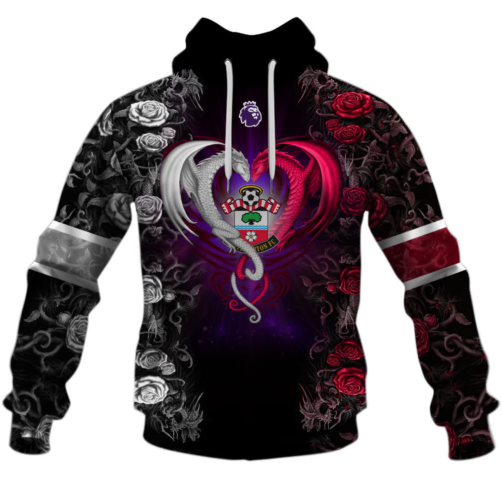 Southampton F.C Rose Dragon Design Shirts