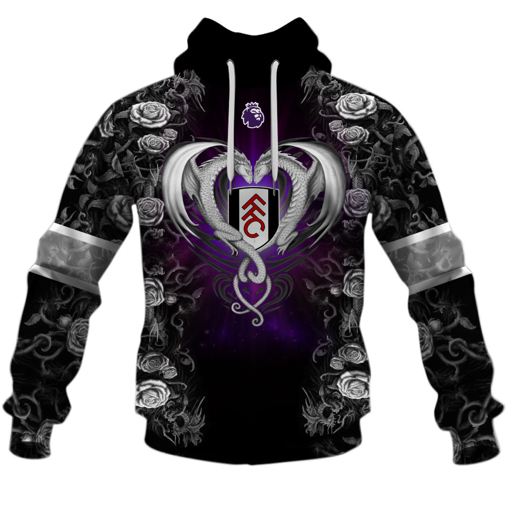 Fulham F.C Rose Dragon Design Shirts
