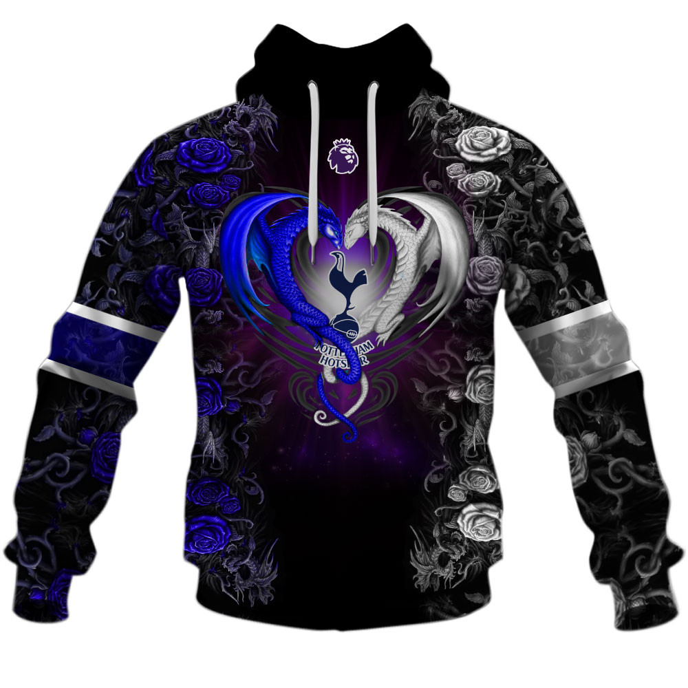 Tottenham Hotspur F.C Rose Dragon Design Shirts