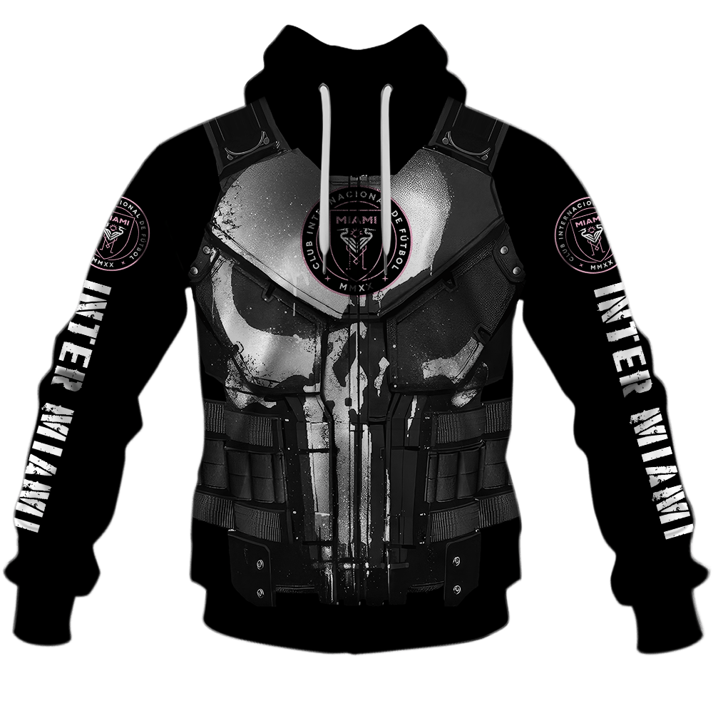 Inter Miami CF ( MLS ) Punisher Skull Shirts