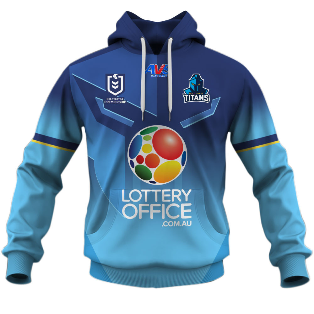 Gold Coast Titans NRL 2025 Home Jersey Style Shirts