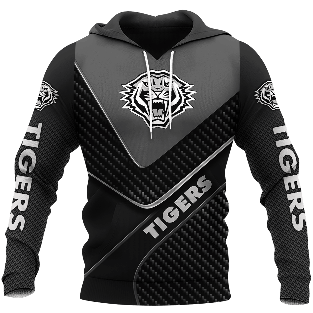 Wests Tigers NRL Carbon Fiber Design Shirts