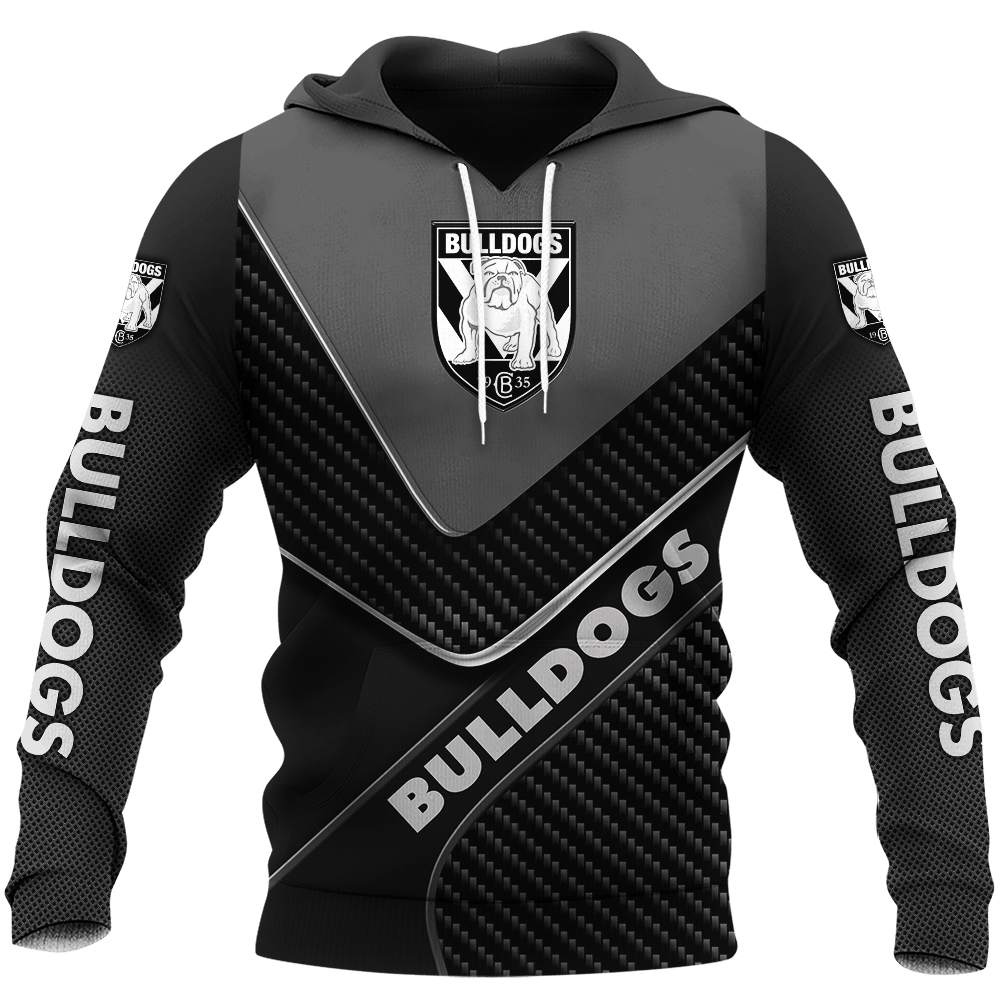 Canterbury Bankstown Bulldogs NRL Carbon Fiber Design Shirts