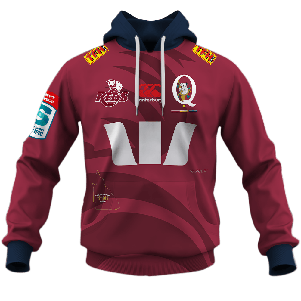 Reds Super Rugby 2023 Jersey Style Shirts