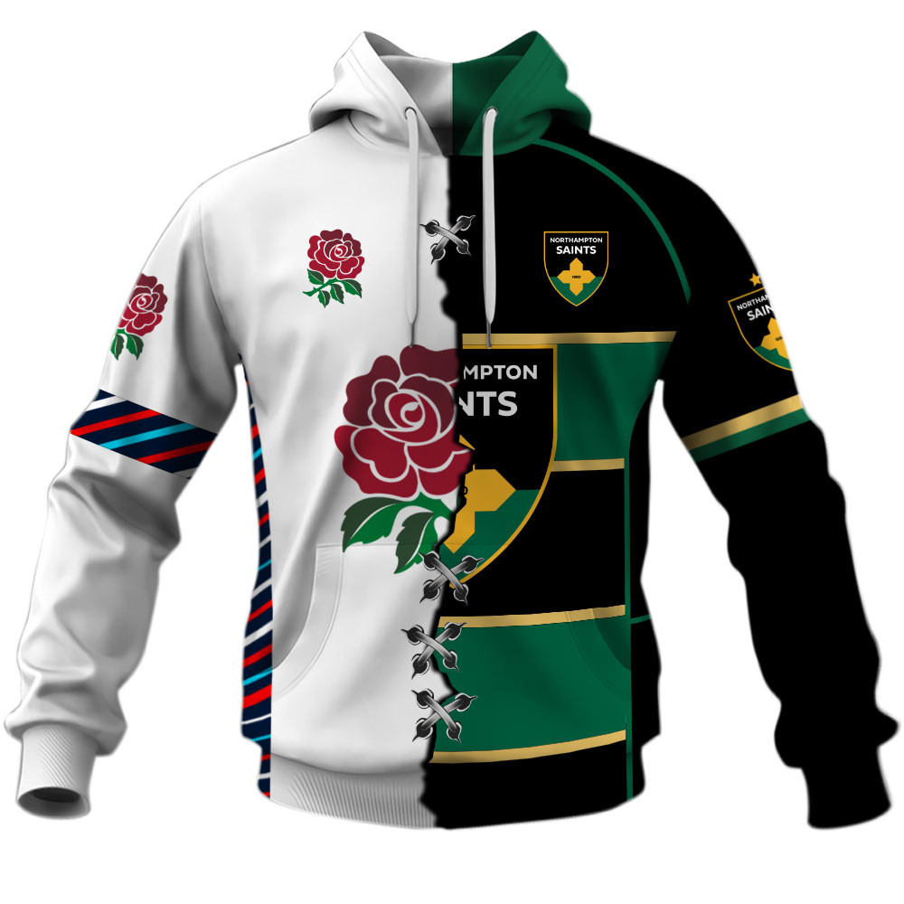 Northampton Saints X England Rugby Special Shirts