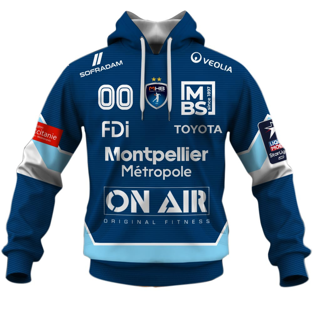 Montpellier Handball Lidl Starligue Jersey Style Shirts