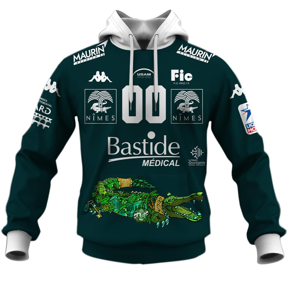 USAM Nîmes Gard Lidl Starligue Jersey Style Shirts