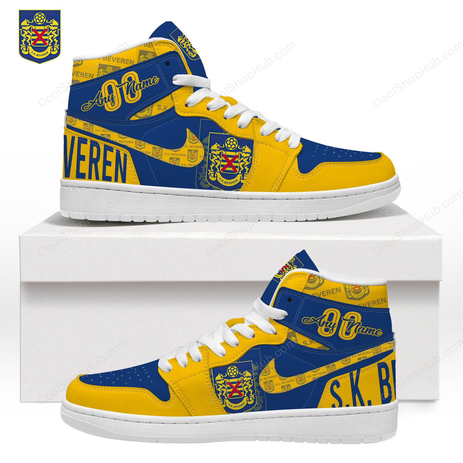 S.K. Beveren AJ 1 High Top Sneakers V1