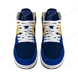 St.Louis Blues AJ 1 High Top Sneakers V1