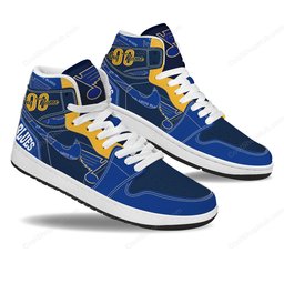 St.Louis Blues AJ 1 High Top Sneakers V1