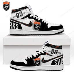 Sharks (rugby union) ERC AJ 1 High Top Sneakers V1