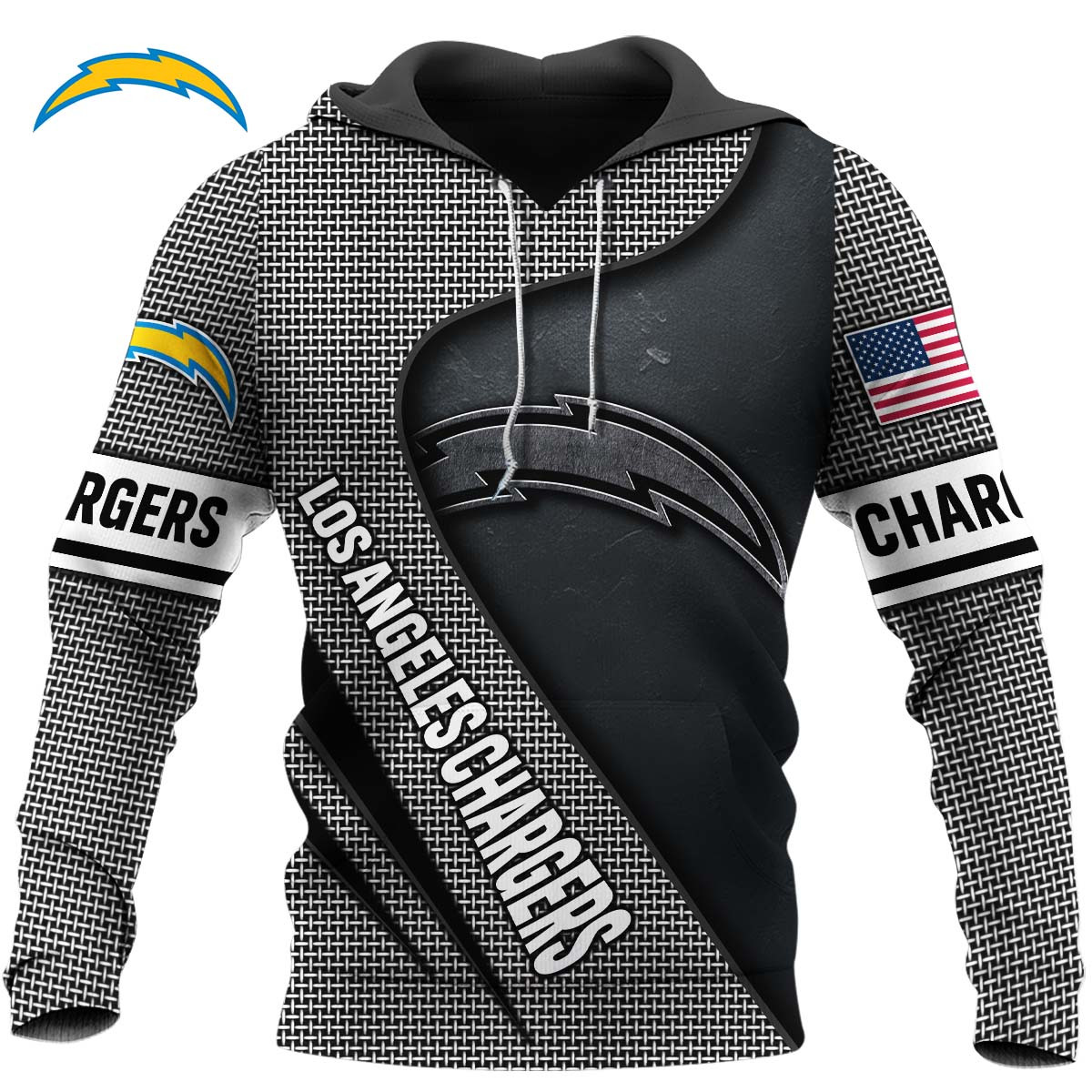 Los Angeles Chargers Chainmail Design