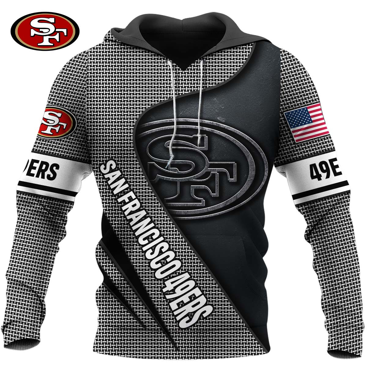 San Francisco 49ers Chainmail Design