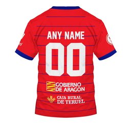 CD Teruel 2526 Home Jersey Style Shirt