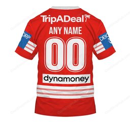 St. George Illawarra Dragons Away Jersey Style Shirts