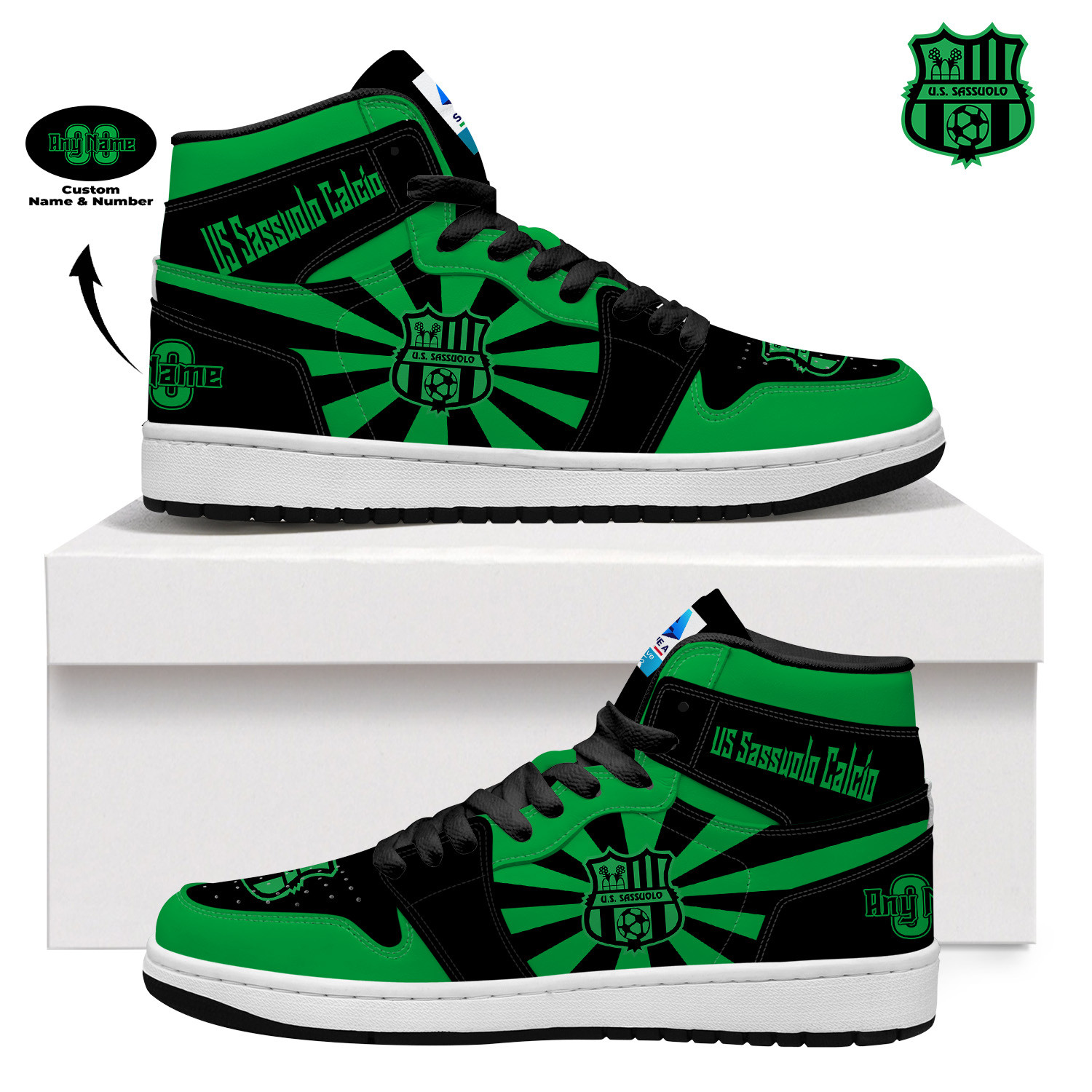 US Sassuolo Calcio AJ 1 High Legacy Shoes V2