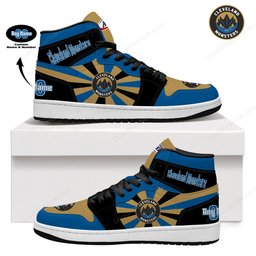 Cleveland Monsters AJ 1 High Top Sneakers V2