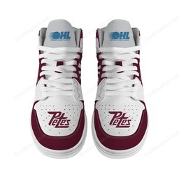 Peterborough Petes AJ 1 High Top Sneakers V2