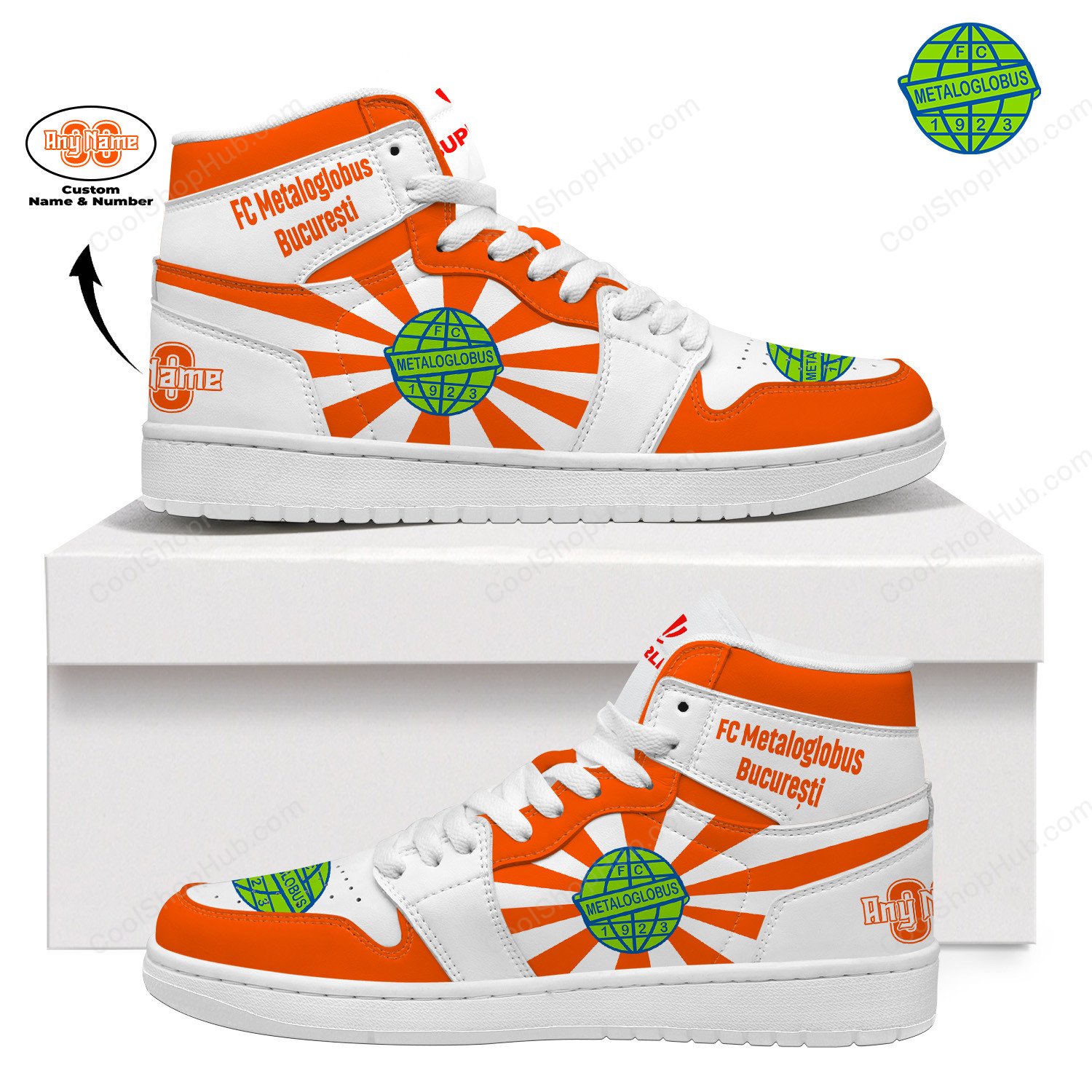 FC Metaloglobus București AJ1 High Top Sneakers V2