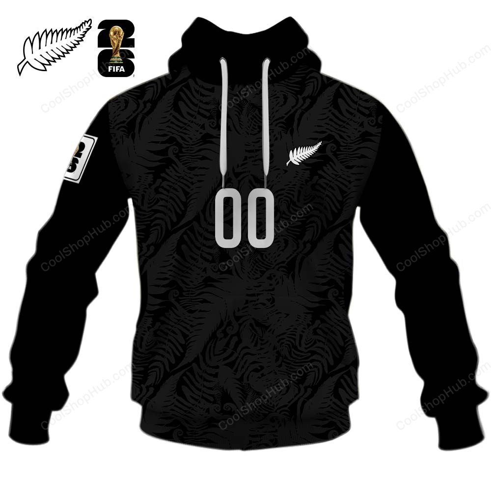 New Zealand FIFA World Cup 2026 Home Jersey Style Shirt