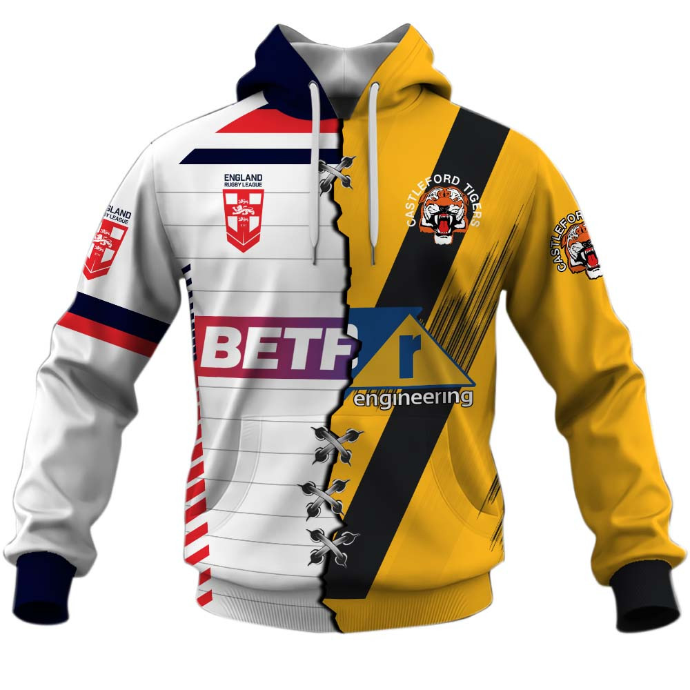 Castleford Tigers Super League X National Team Special Shirts