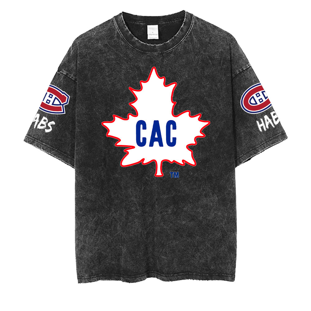Montreal Canadiens NHL Washed Retro Logo Shirt