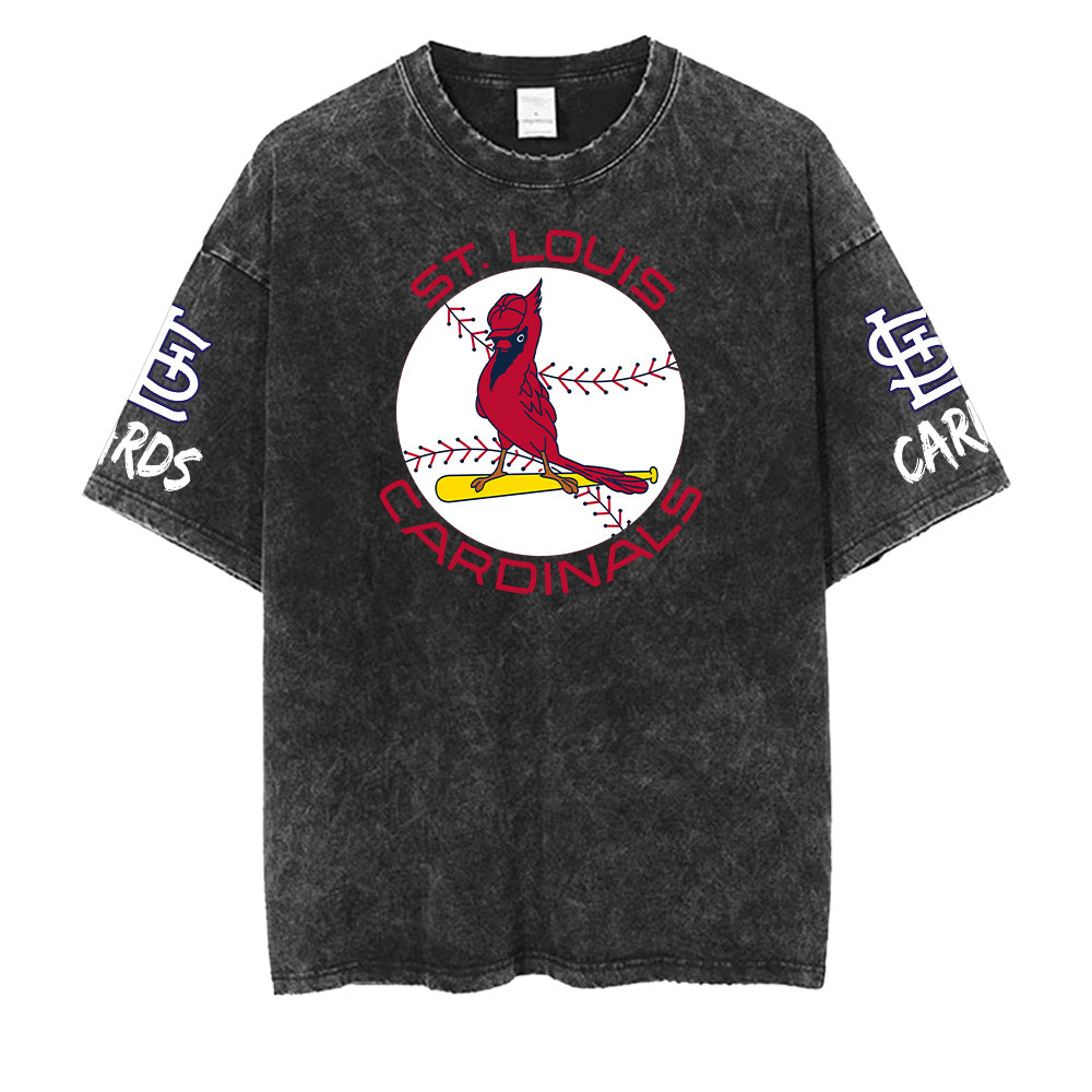 St. Louis Cardinals MLB Washed Retro Logo Shirt