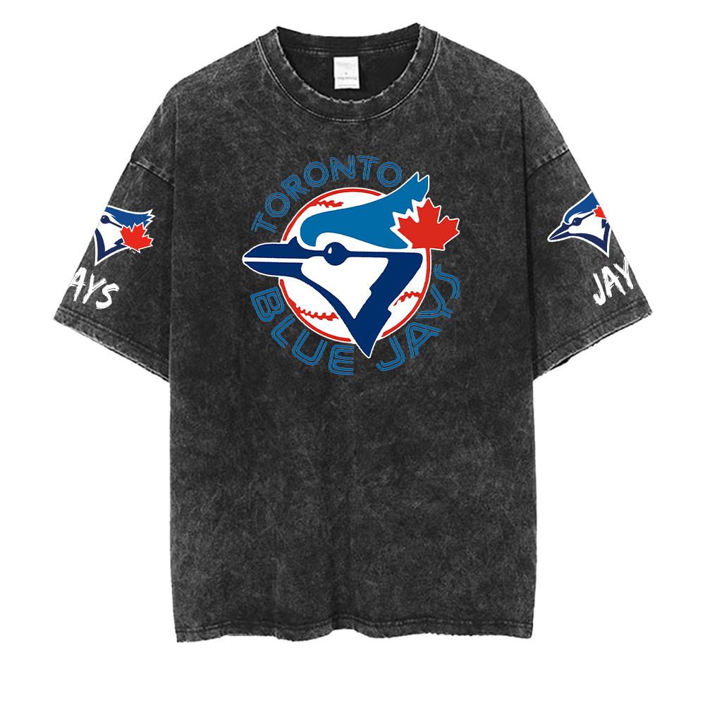 Toronto Blue Jays MLB Washed Retro Logo Shirt