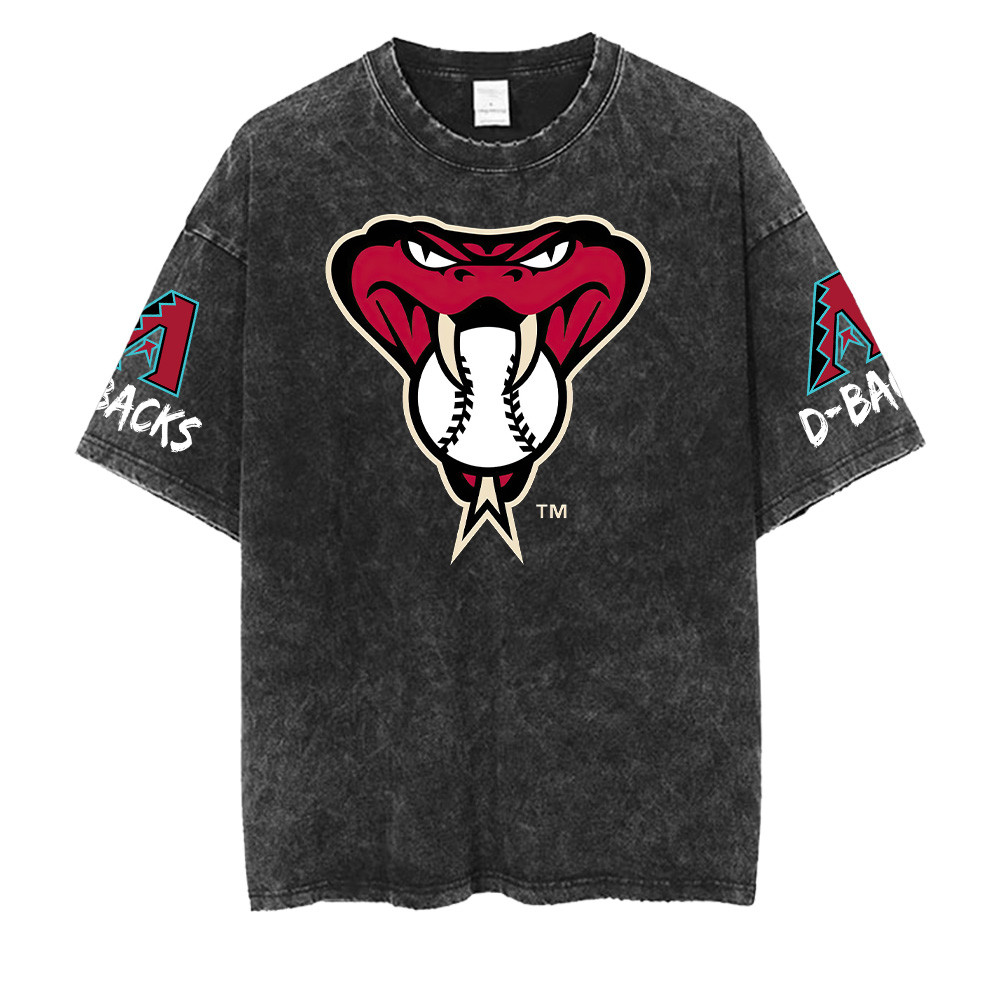 Arizona Diamondbacks MLB Washed Retro Logo Shirt