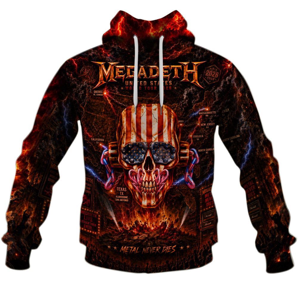 Megadeth US Tour 2026 Collector Edition