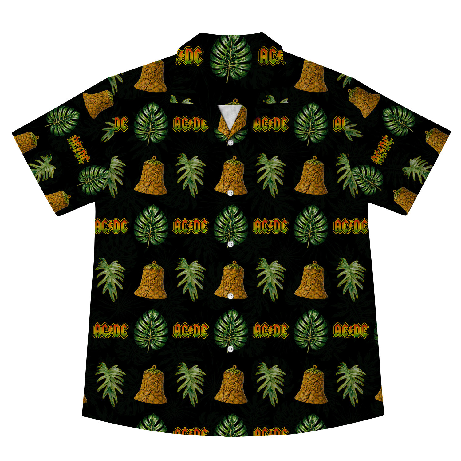 ACDC Hell’s Bell Tropical Hawaiian Shirt