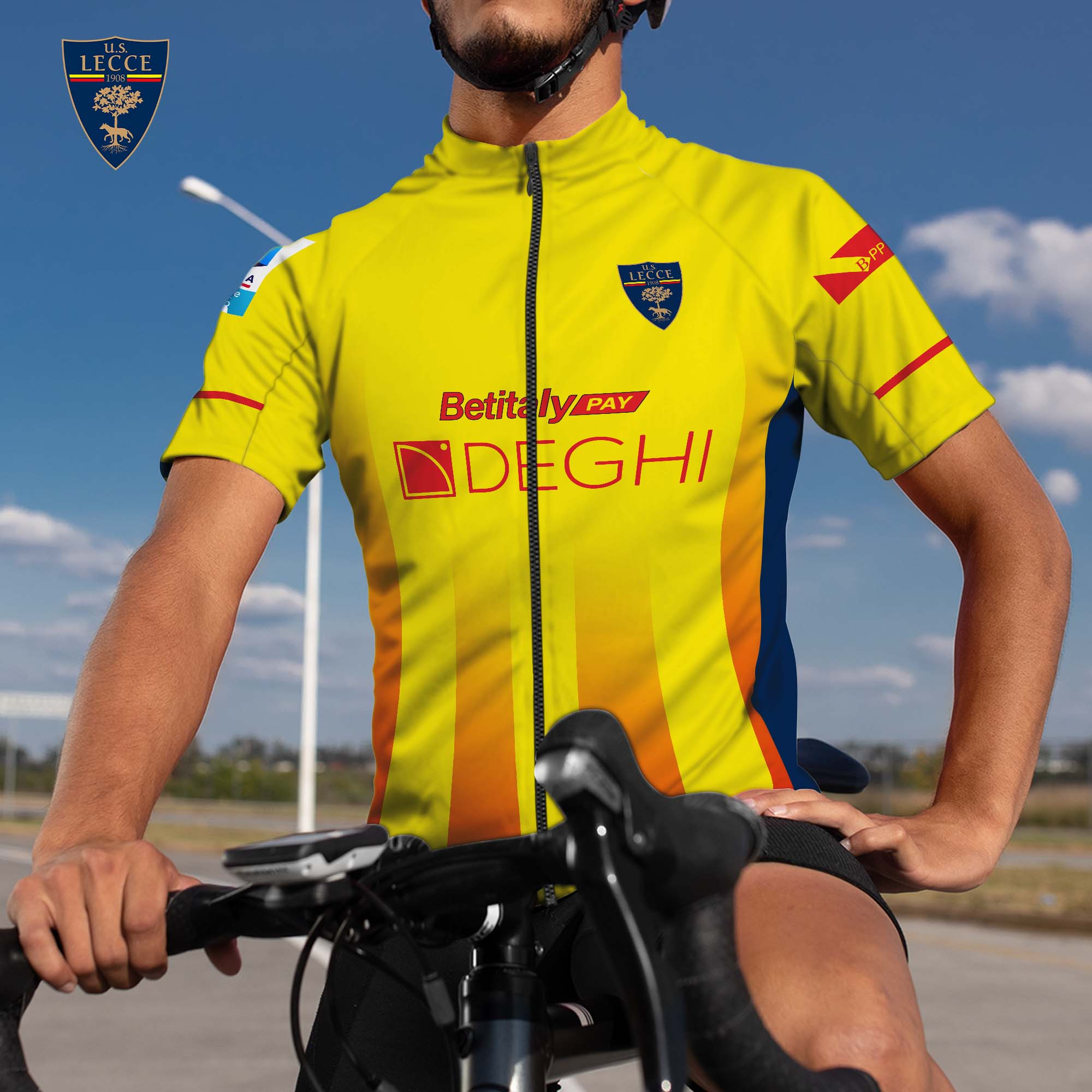 US Lecce Inspired Cycling Kit