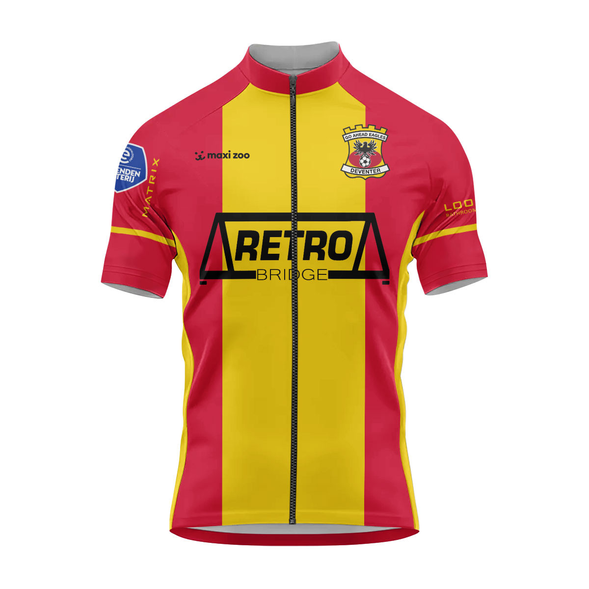 Go Ahead Eagles Inspired Cycling Kit