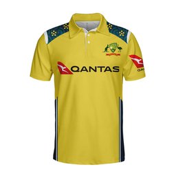 Australia National Cricket Team 2026 ODI Polo Shirt