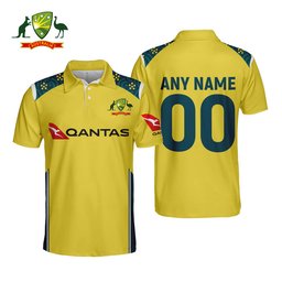 Australia National Cricket Team 2026 ODI Polo Shirt