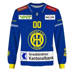 HC Davos National League 2627 Home Jersey Style Shirts