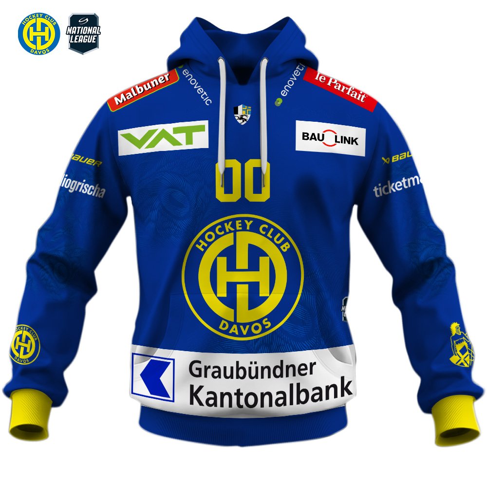 HC Davos National League 2627 Home Jersey Style Shirts