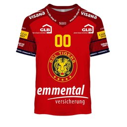 SCL Tigers National League 2627 Home Jersey Style Shirts