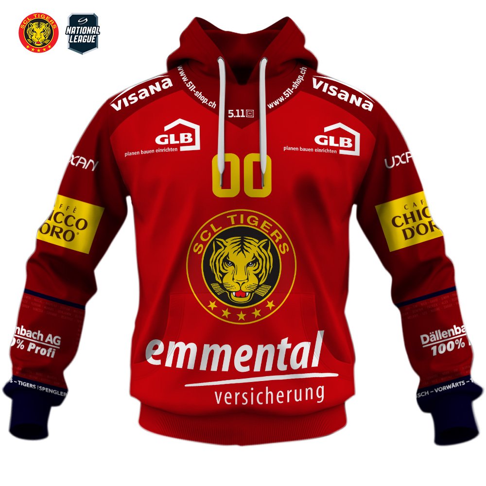 SCL Tigers National League 2627 Home Jersey Style Shirts