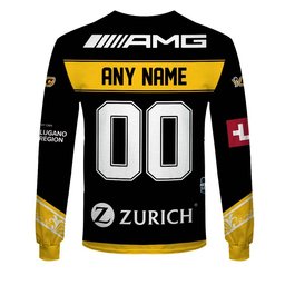 HC Lugano National League 2627 Home Jersey Style Shirts
