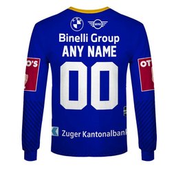 EV Zug National League 2627 Home Jersey Style Shirts