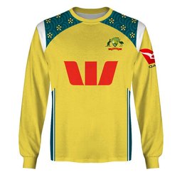 Australia National Cricket Team ODI Jersey Style Shirts V2