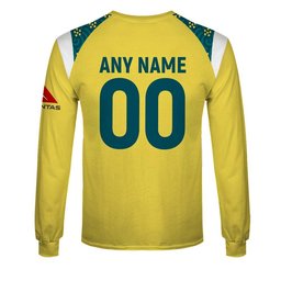 Australia National Cricket Team ODI Jersey Style Shirts V2